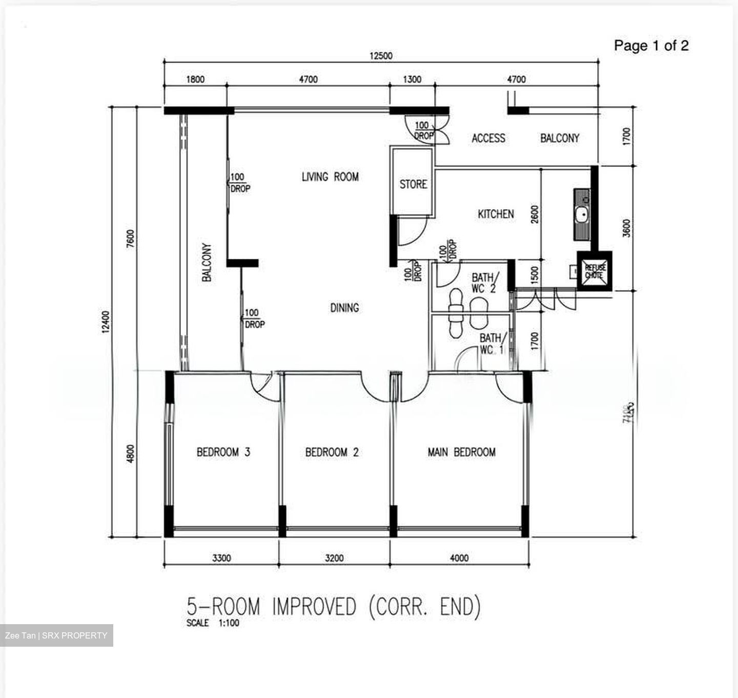 Blk 757 Yishun Street 72 (Yishun), HDB 5 Rooms #580108151